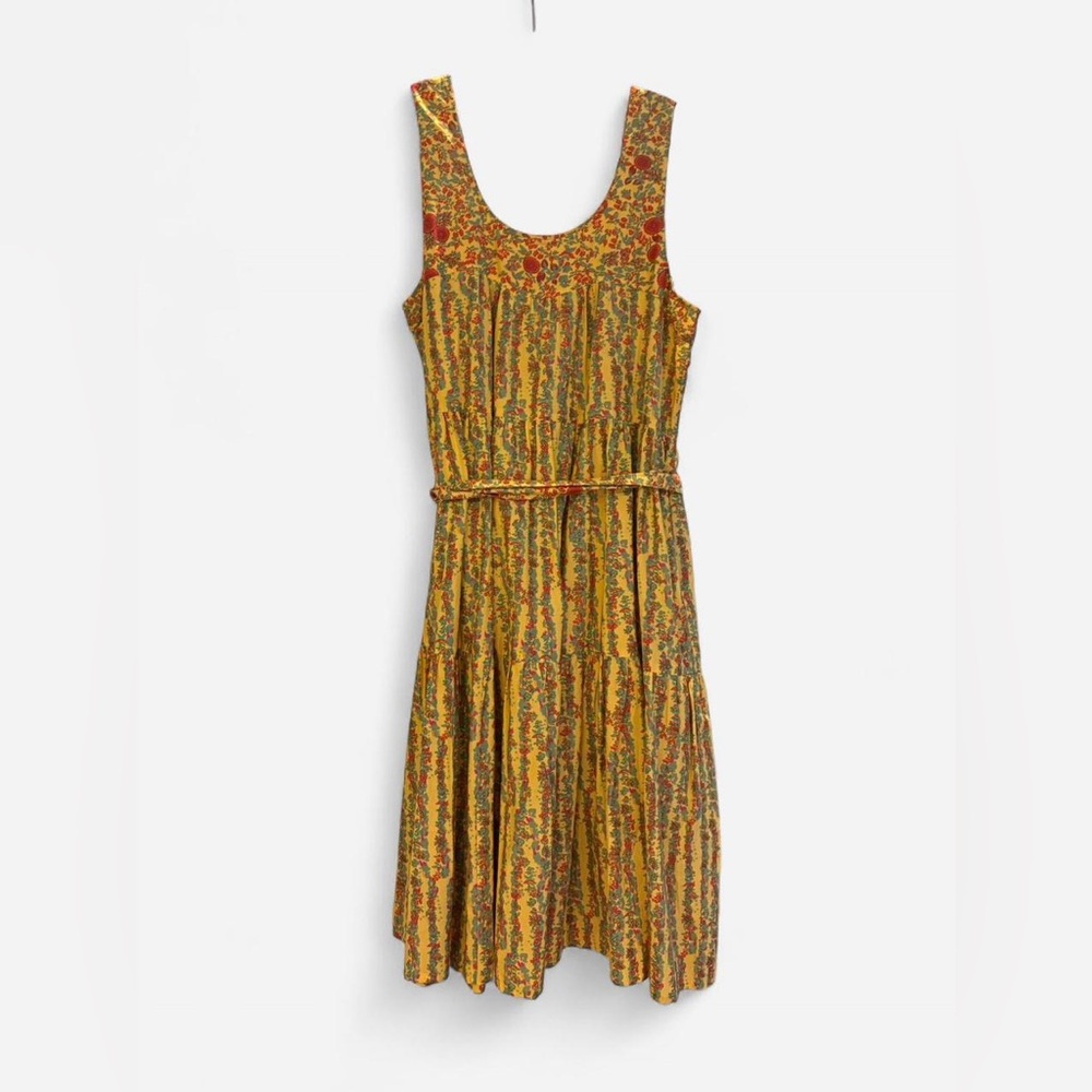 Roller Rabbit Vibrant Yellow Floral Dress